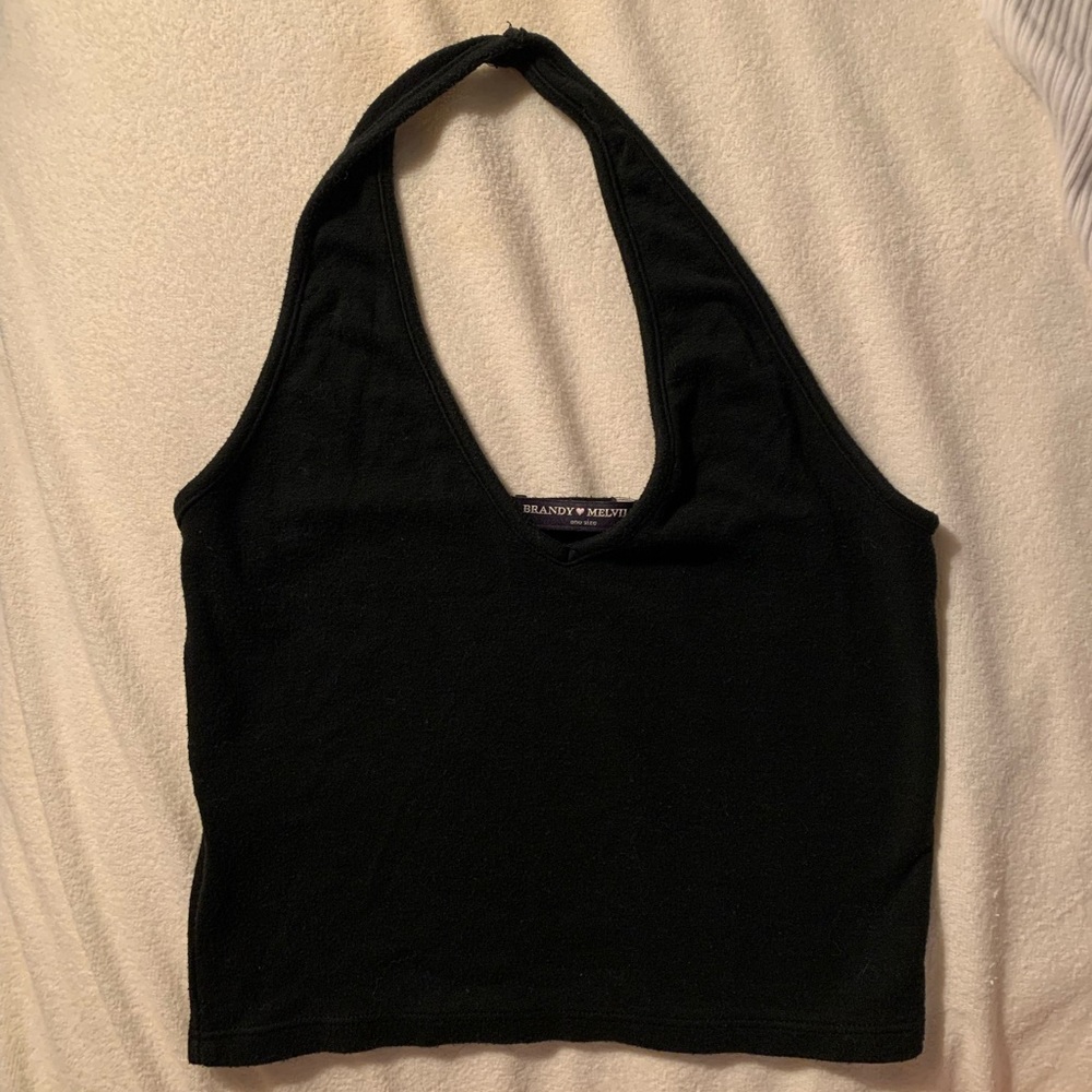 BRANDY MELVILLE HALTER CROP